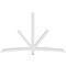 Ekena Millwork Alberta Architectural Grade PVC Gable Bracket, 96"W x 60"H x 4"D x 4"F, 15/12 Pitch GBP096X60X0404ALB00 - alternate 2